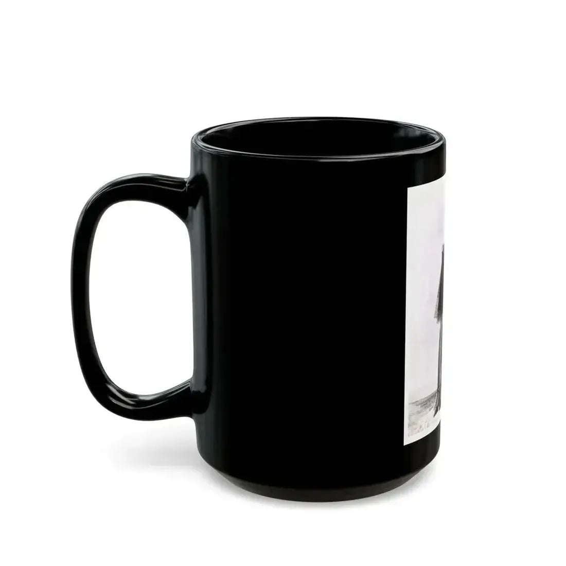 Adele Jergens #28 (Vintage Female Icon) Black Coffee Mug - Go Mug Yourself