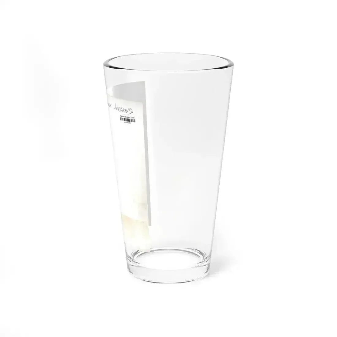 Adele Jergens #282 - 8x10 Vintage B&W Upper Body Glamour Photo from 8-8-50 1 (Vintage Female Icon) Pint Glass 16oz - Go Mug Yourself