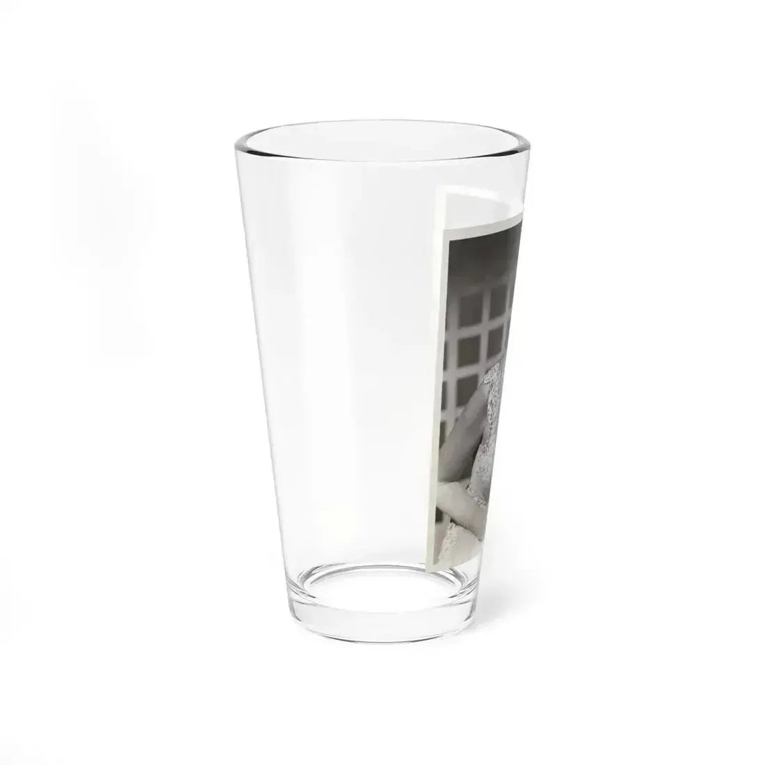 Adele Jergens #282 - 8x10 Vintage B&W Upper Body Glamour Photo from 8-8-50 (Vintage Female Icon) Pint Glass 16oz - Go Mug Yourself