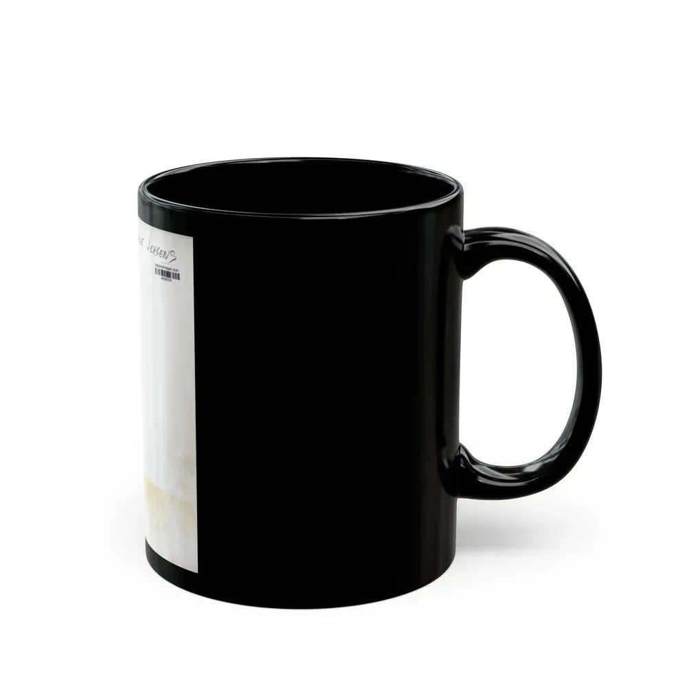 Adele Jergens #282 - 8x10 Vintage B&W Upper Body Glamour Photo from 8-8-50_1 (Vintage Female Icon) Black Coffee Mug - Go Mug Yourself