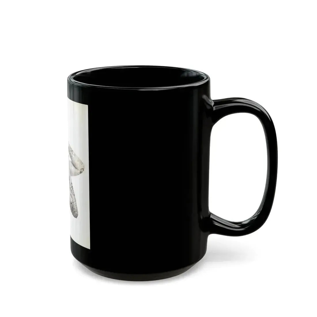 Adele Jergens #285 - 8x10 Vinatge B&W Waist to Head Glamour Photo Showgirl to Chorus Girl from 7-10-38 (Vintage Female Icon) Black Coffee Mug - Go Mug Yourself
