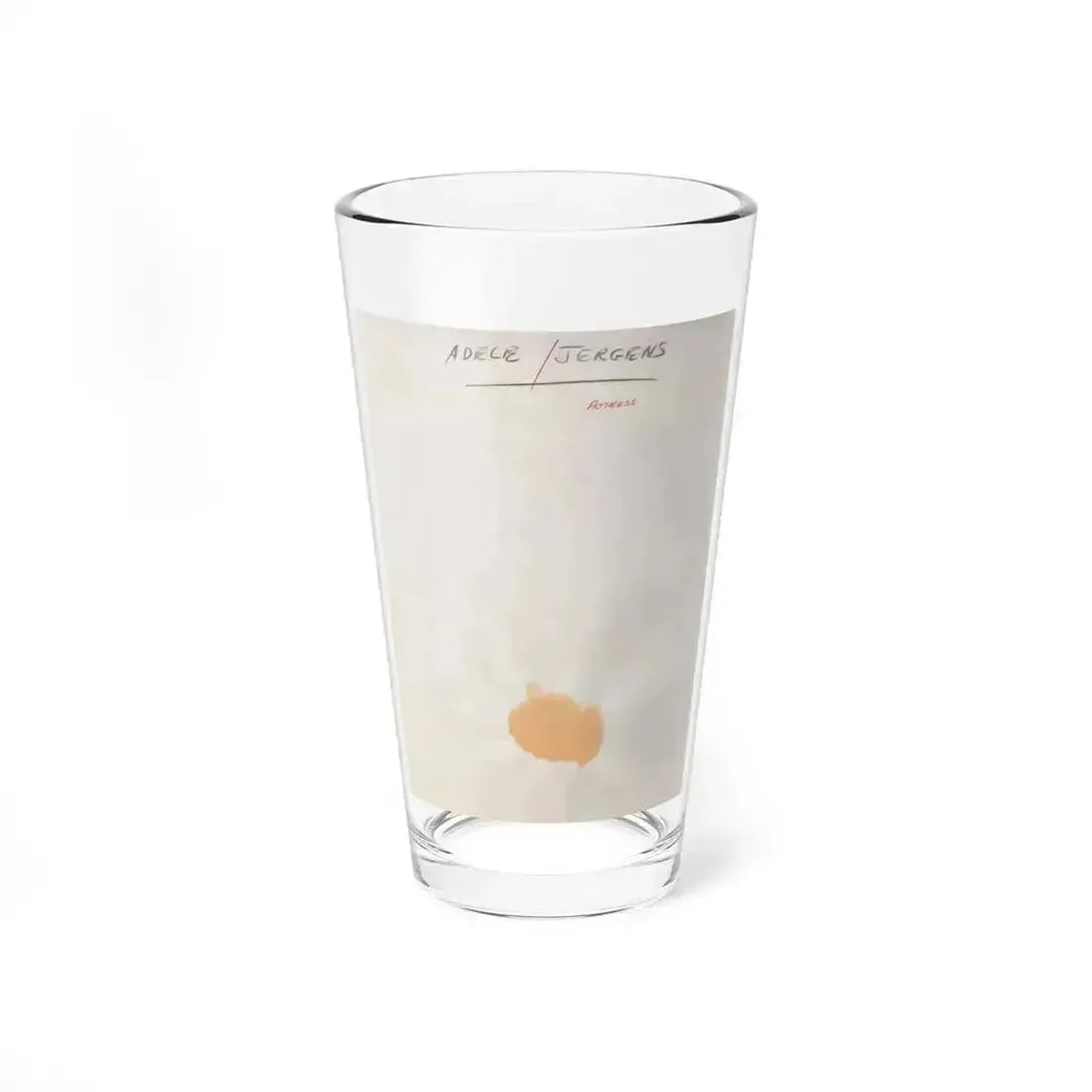 Adele Jergens #286 - 8x10 Vinatge B&W Shoulder to Head Glamour Portrait Photo from 1952 1 (Vintage Female Icon) Pint Glass 16oz 16oz - Go Mug Yourself