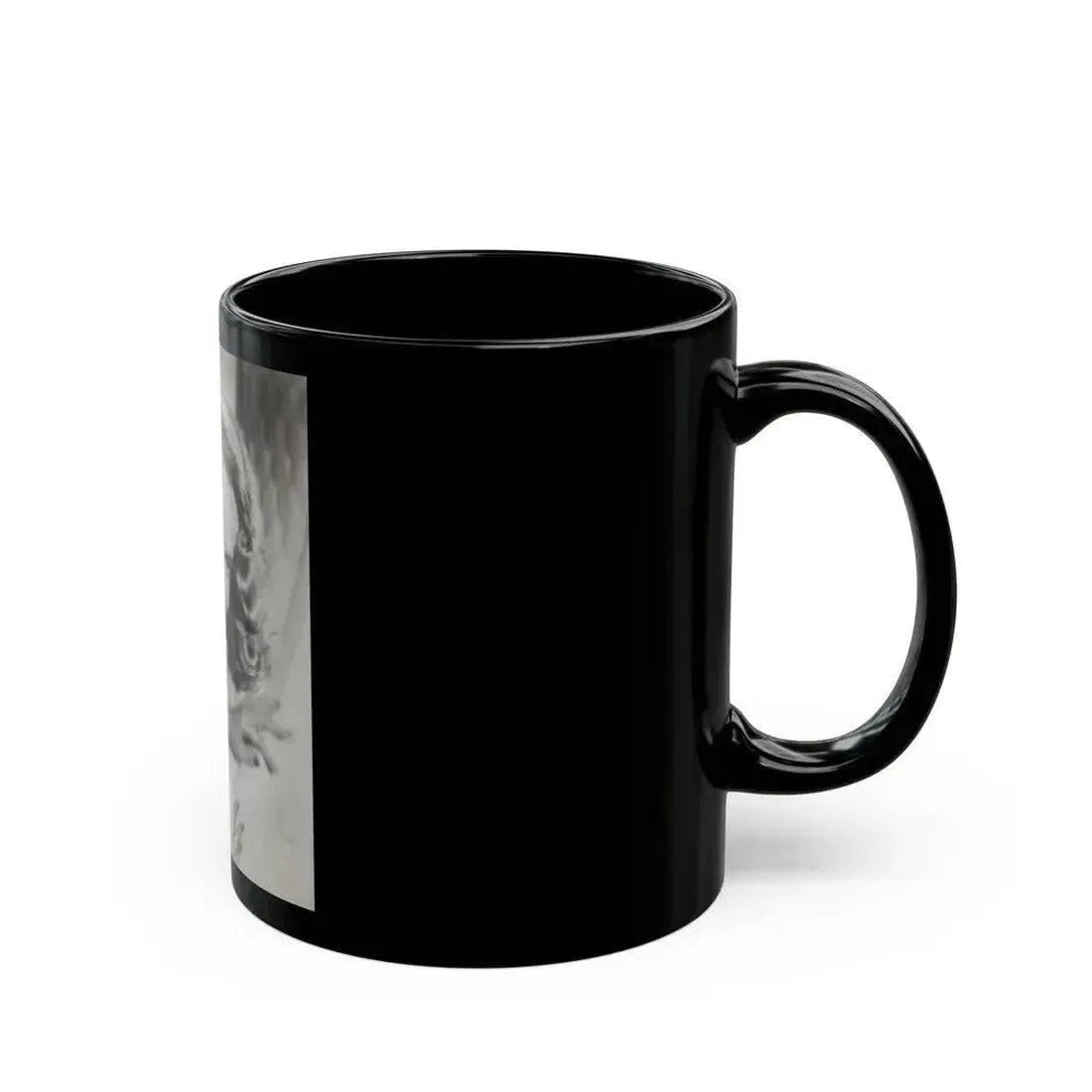 Adele Jergens #286 - 8x10 Vinatge B&W Shoulder to Head Glamour Portrait Photo from 1952 (Vintage Female Icon) Black Coffee Mug - Go Mug Yourself