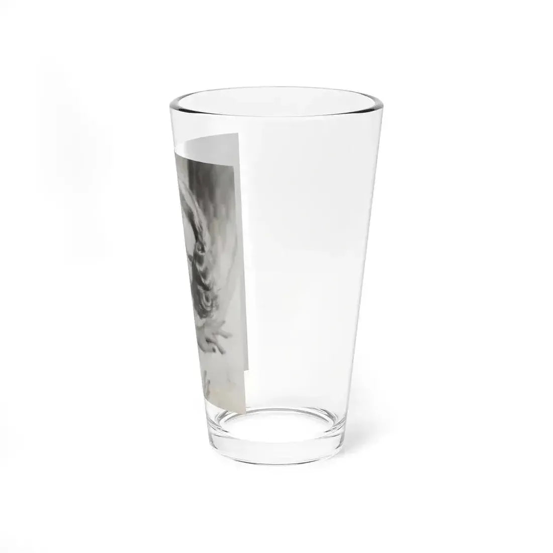 Adele Jergens #286 - 8x10 Vinatge B&W Shoulder to Head Glamour Portrait Photo from 1952 (Vintage Female Icon) Pint Glass 16oz - Go Mug Yourself