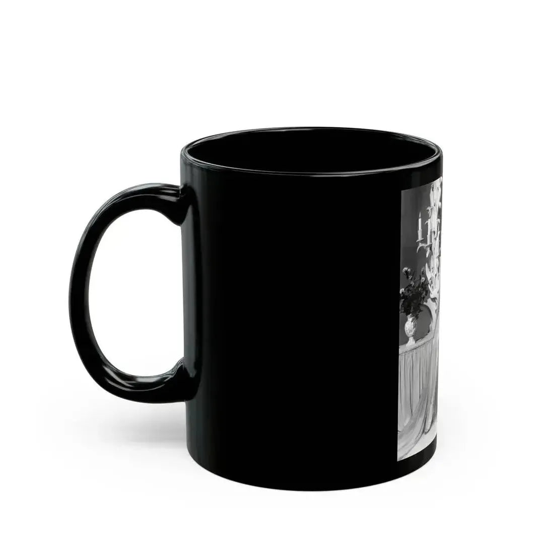 Adele Jergens #287 (Vintage Female Icon) Black Coffee Mug - Go Mug Yourself
