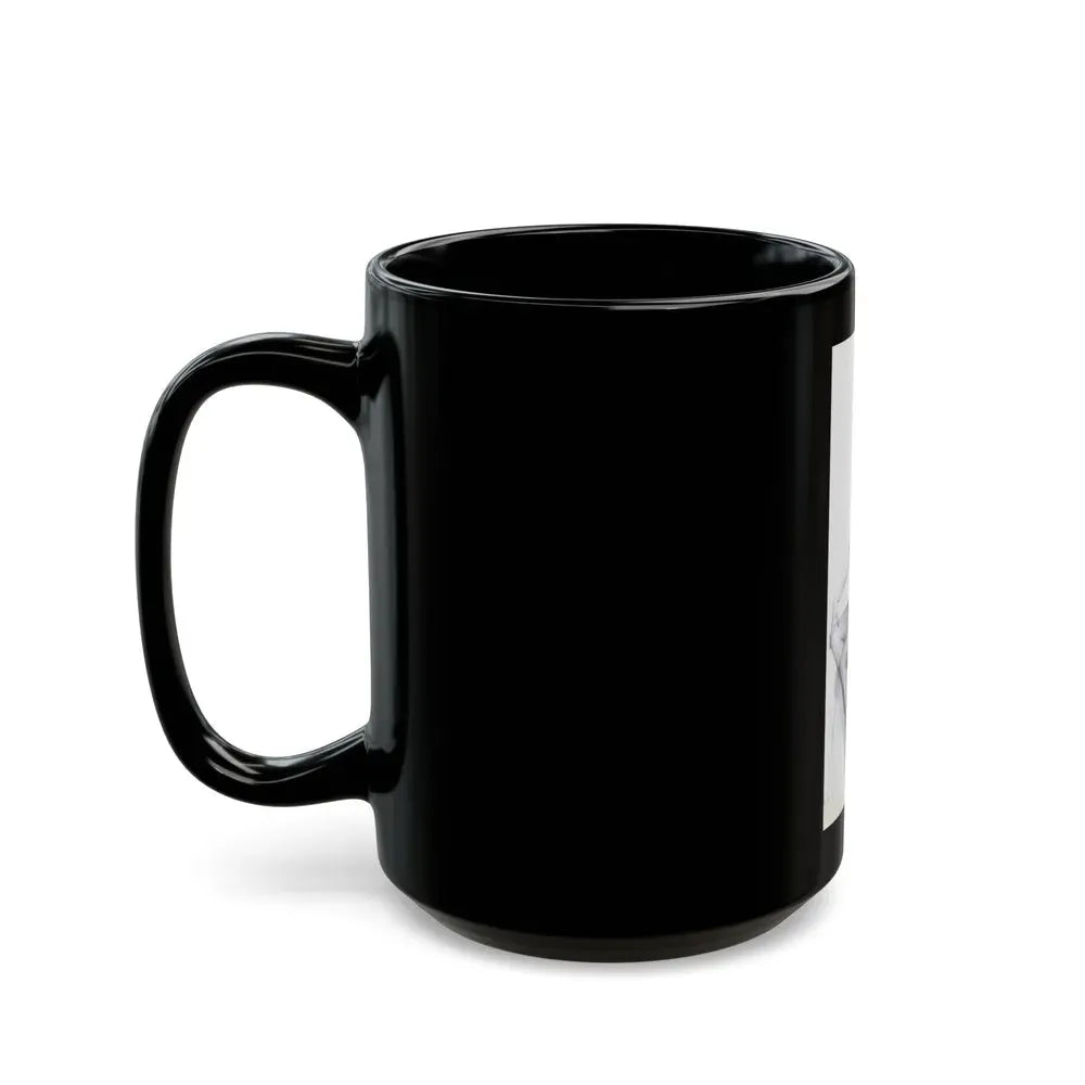 Adele Jergens #33 - Very Early 30's Era Photo (Vintage Female Icon) Black Coffee Mug - Go Mug Yourself