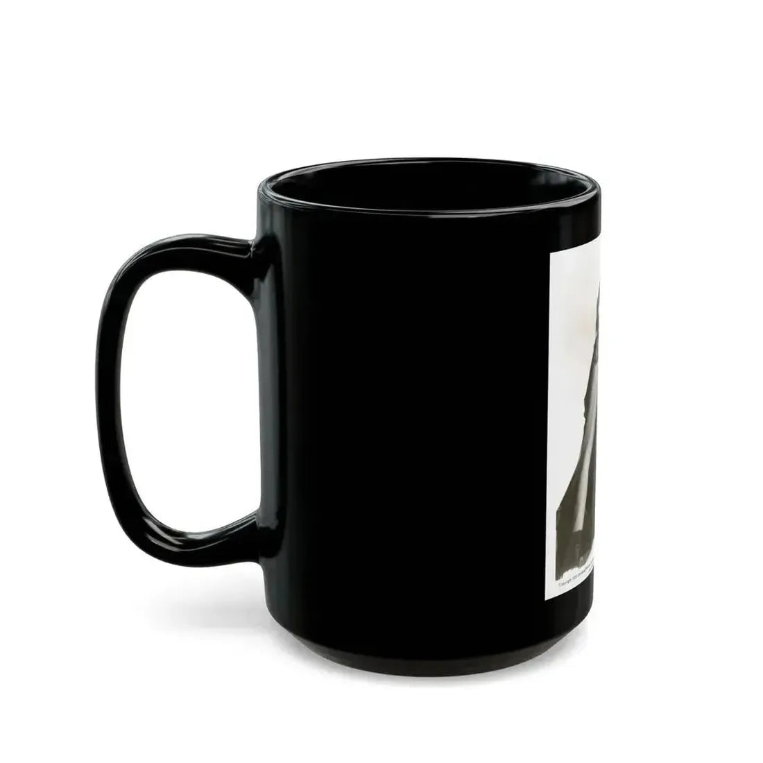 Adele Jergens #37 (Vintage Female Icon) Black Coffee Mug - Go Mug Yourself