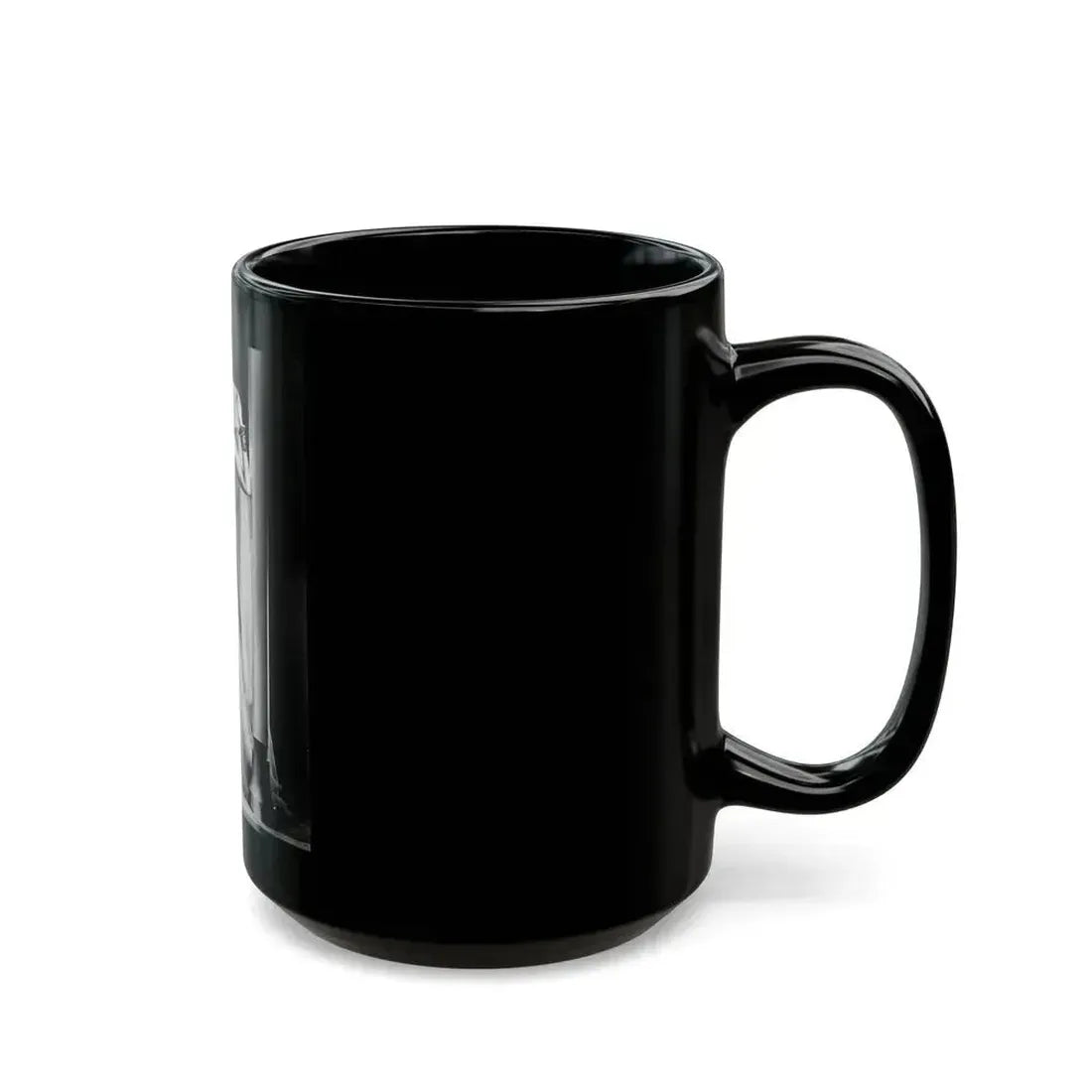 Adele Jergens #40 (Vintage Female Icon) Black Coffee Mug - Go Mug Yourself