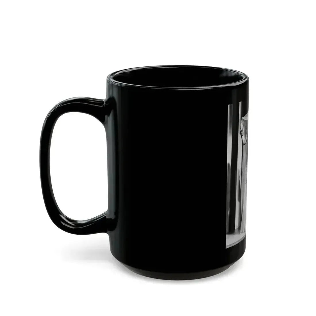 Adele Jergens #40 (Vintage Female Icon) Black Coffee Mug - Go Mug Yourself