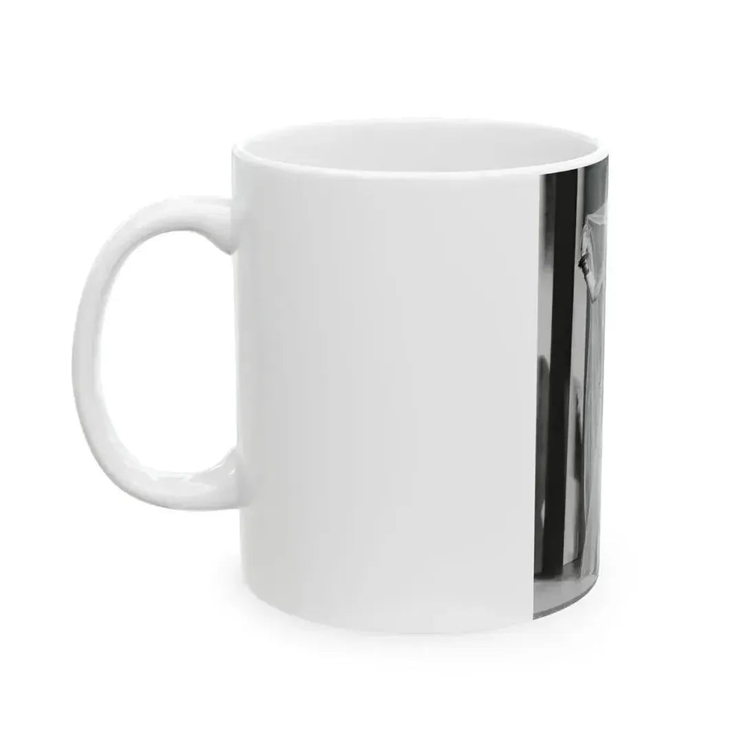 Adele Jergens #40 (Vintage Female Icon) White Coffee Mug - Go Mug Yourself