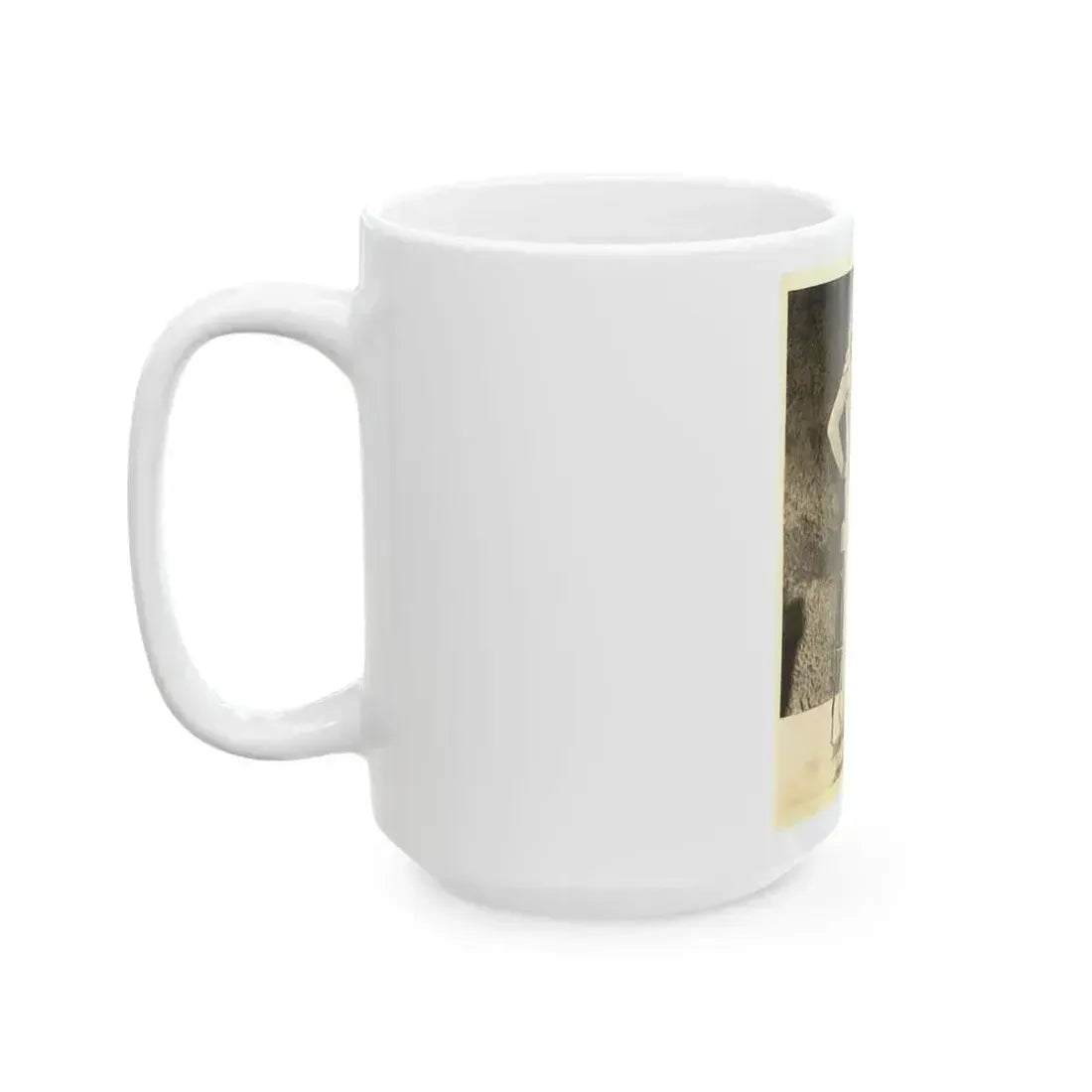 Adele Jergens #42 (Vintage Female Icon) White Coffee Mug - Go Mug Yourself
