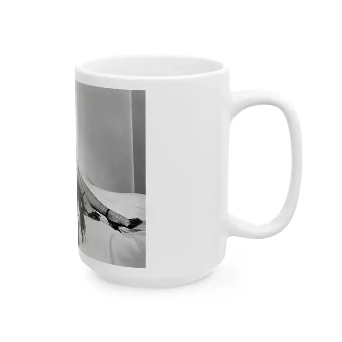 Adele Jergens #44 (Vintage Female Icon) White Coffee Mug - Go Mug Yourself