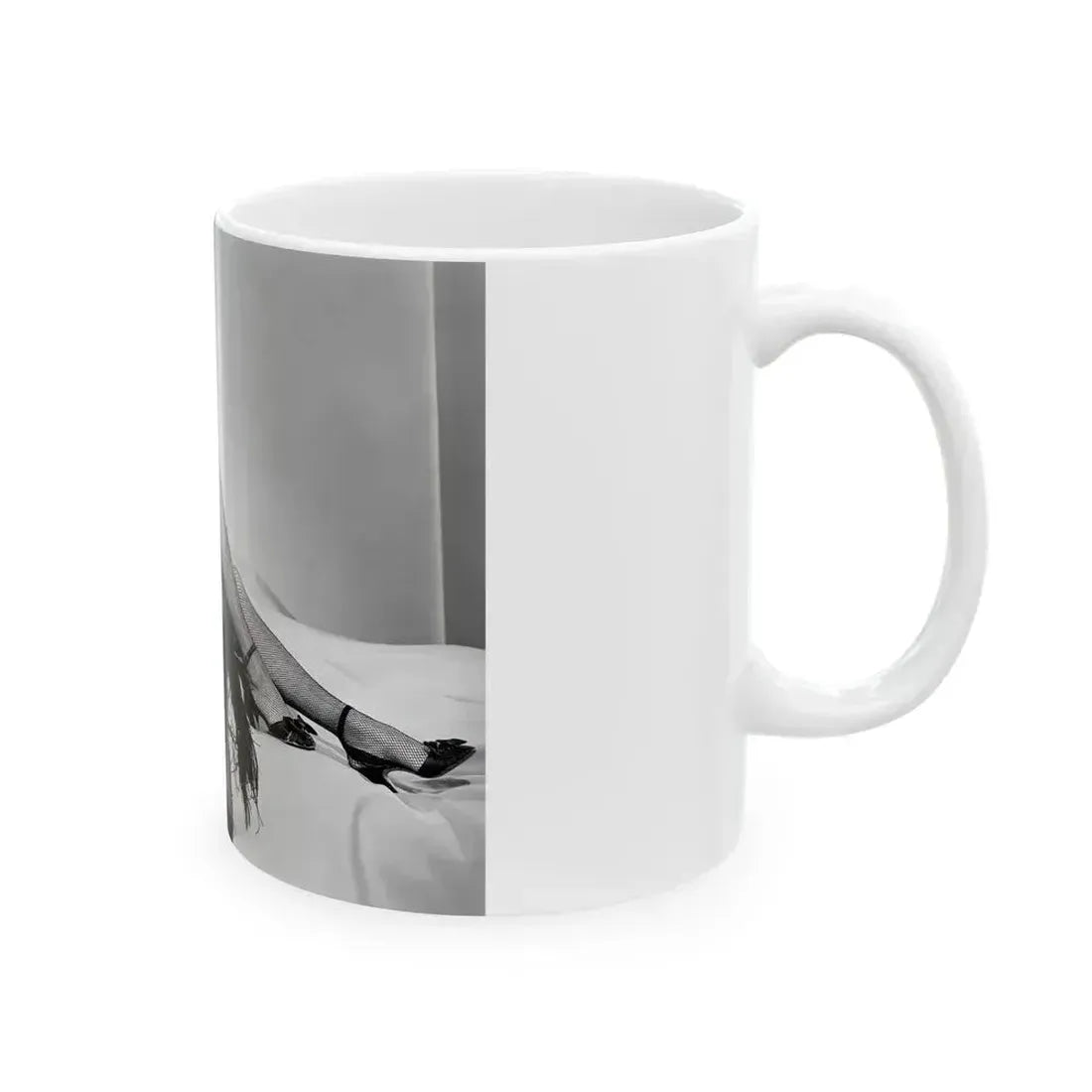 Adele Jergens #44 (Vintage Female Icon) White Coffee Mug - Go Mug Yourself