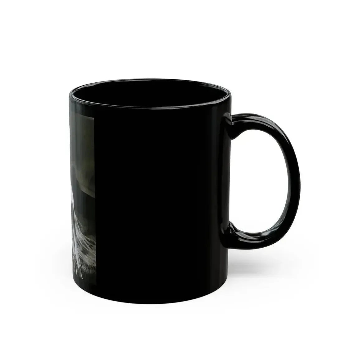 Adele Jergens #47 (Vintage Female Icon) Black Coffee Mug - Go Mug Yourself