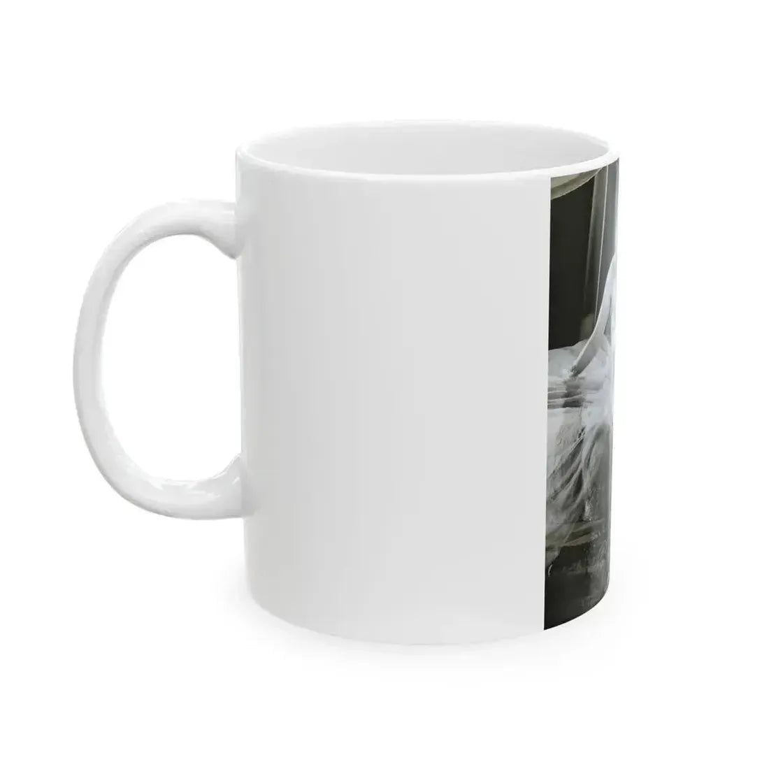 Adele Jergens #47 (Vintage Female Icon) White Coffee Mug - Go Mug Yourself