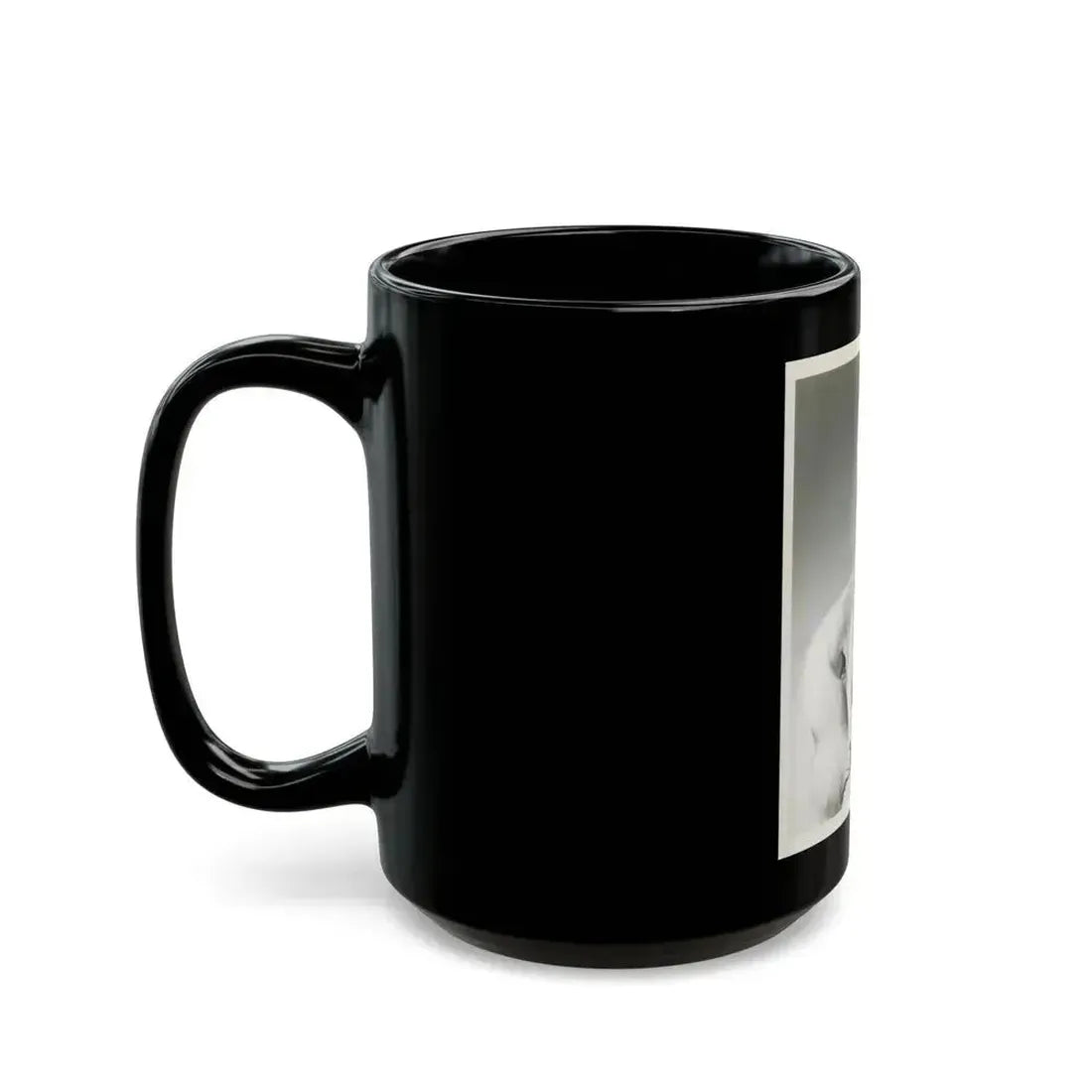 Adele Jergens #49 (Vintage Female Icon) Black Coffee Mug - Go Mug Yourself