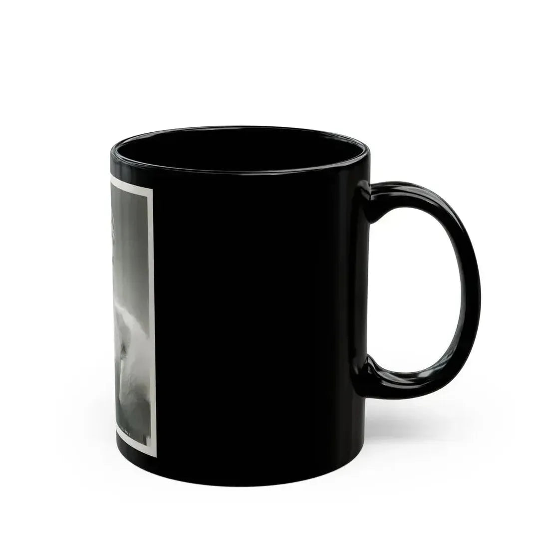 Adele Jergens #49 (Vintage Female Icon) Black Coffee Mug - Go Mug Yourself