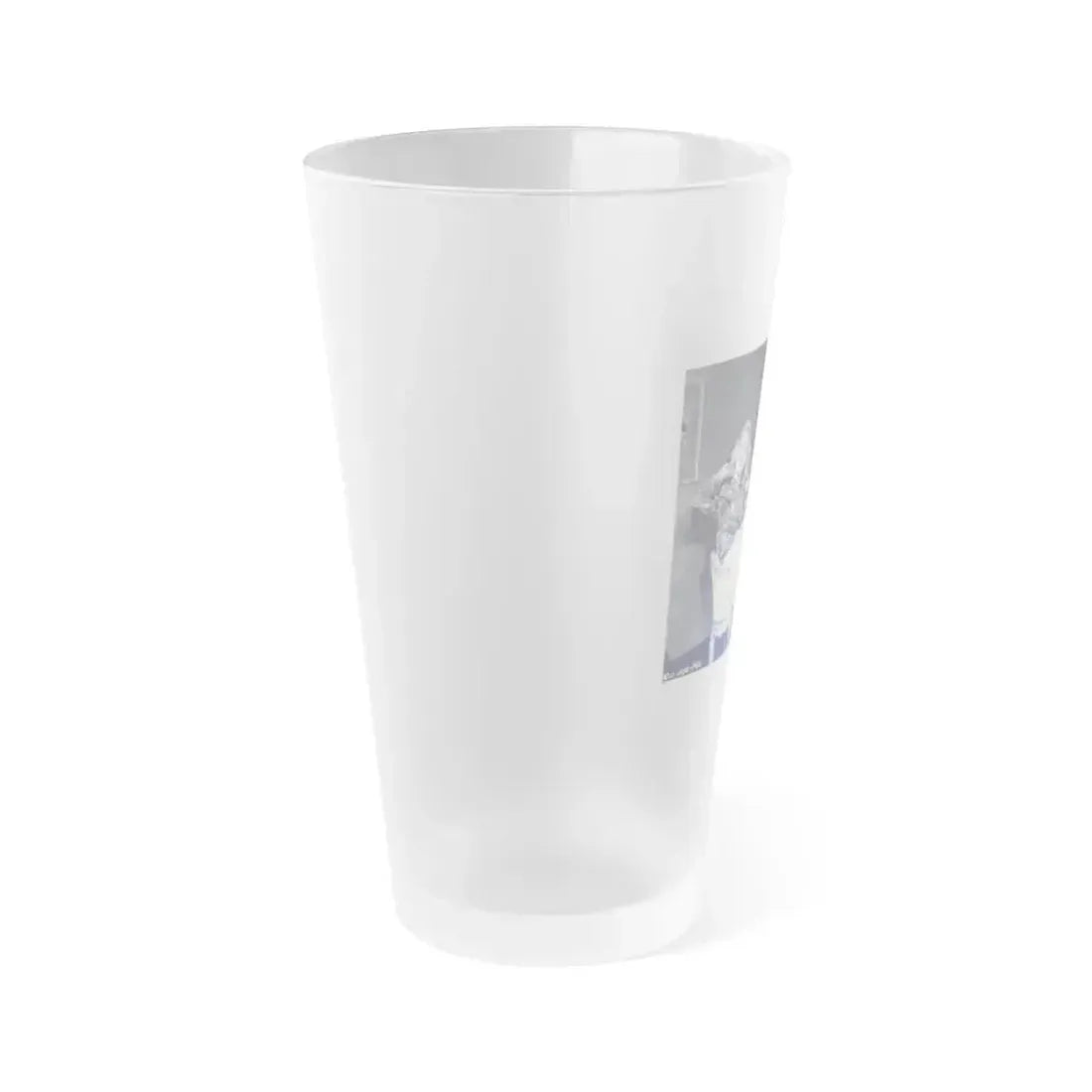 Adele Jergens #50 (Vintage Female Icon) Frosted Pint Glass 16oz - Go Mug Yourself