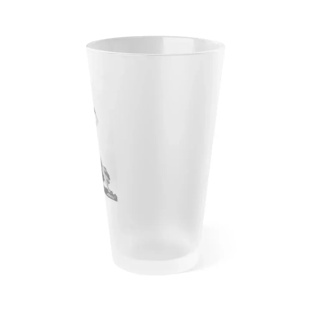 Adele Jergens #68 (Vintage Female Icon) Frosted Pint Glass 16oz - Go Mug Yourself