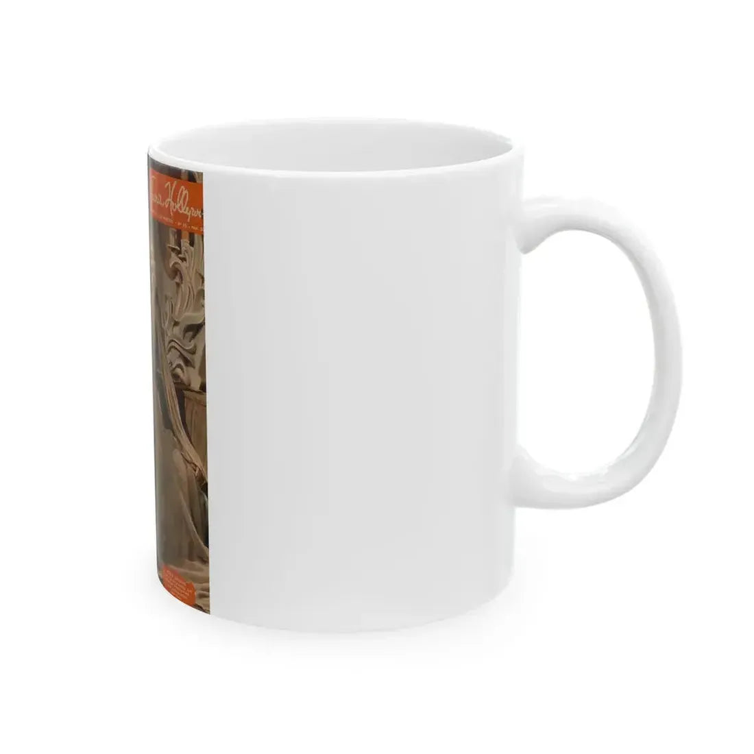 Adele Jergens #74 - Mag. Cover (Vintage Female Icon) White Coffee Mug - Go Mug Yourself