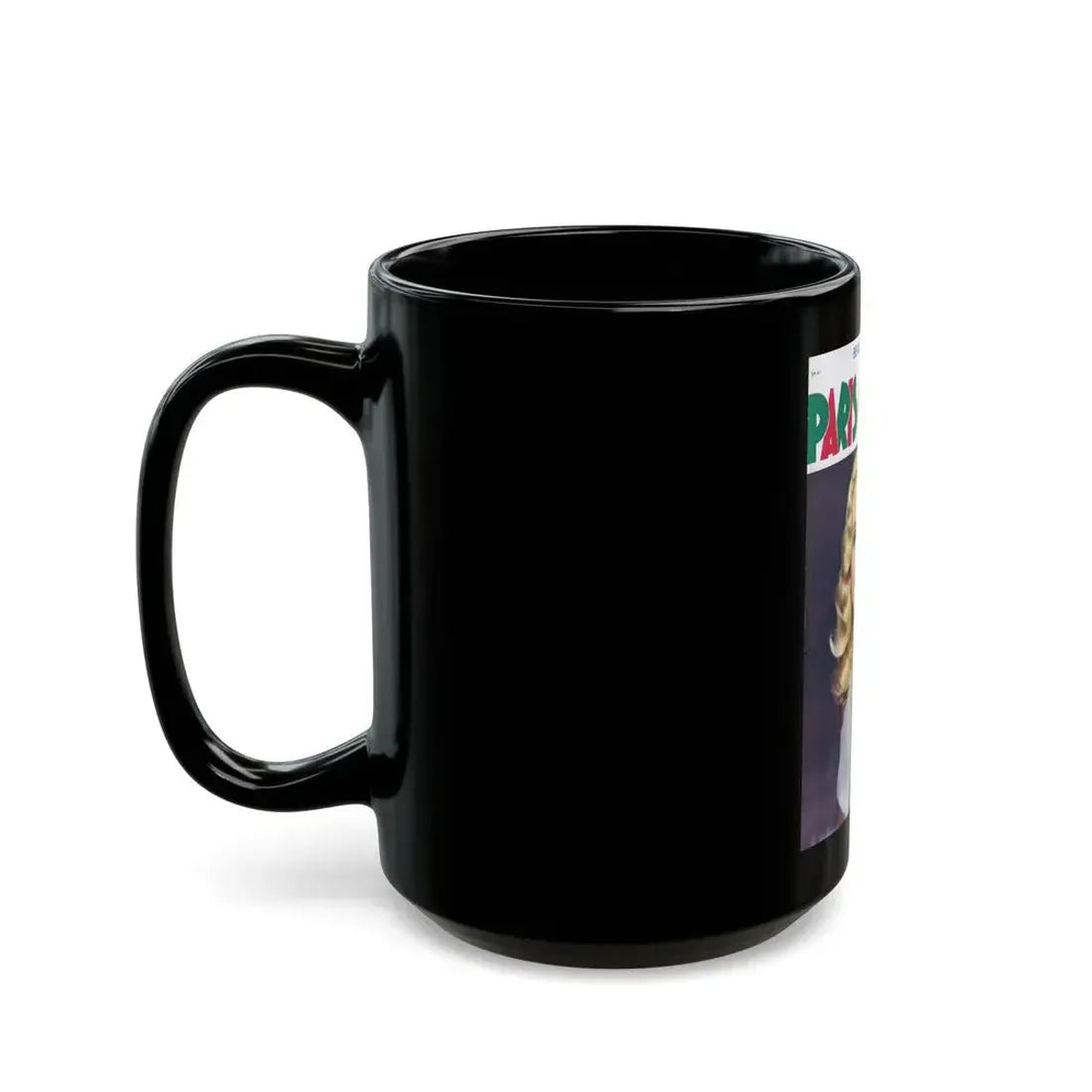Adele Jergens #77 - Paris Mag. Cover (Vintage Female Icon) Black Coffee Mug - Go Mug Yourself