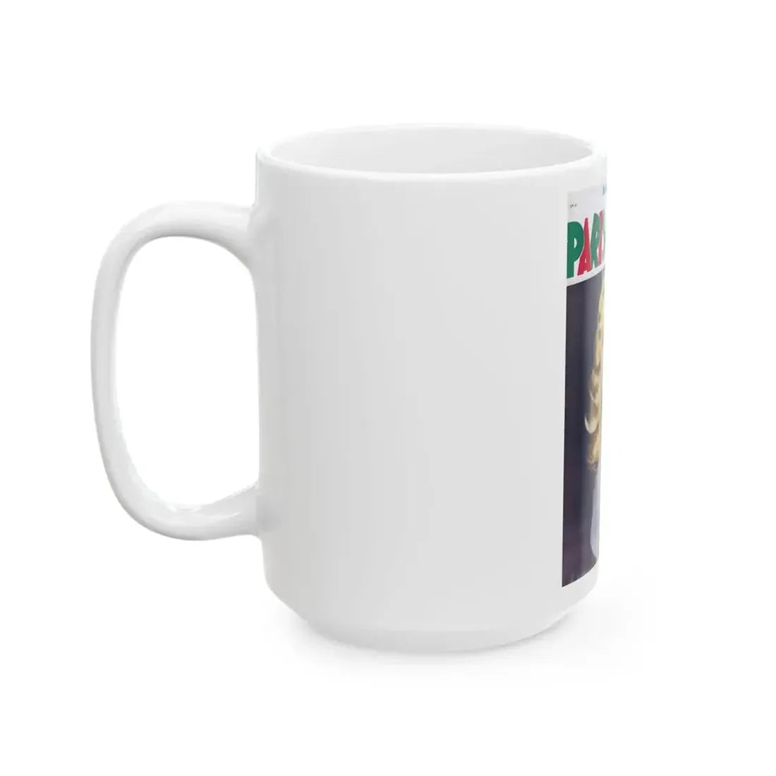 Adele Jergens #77 - Paris Mag. Cover (Vintage Female Icon) White Coffee Mug - Go Mug Yourself
