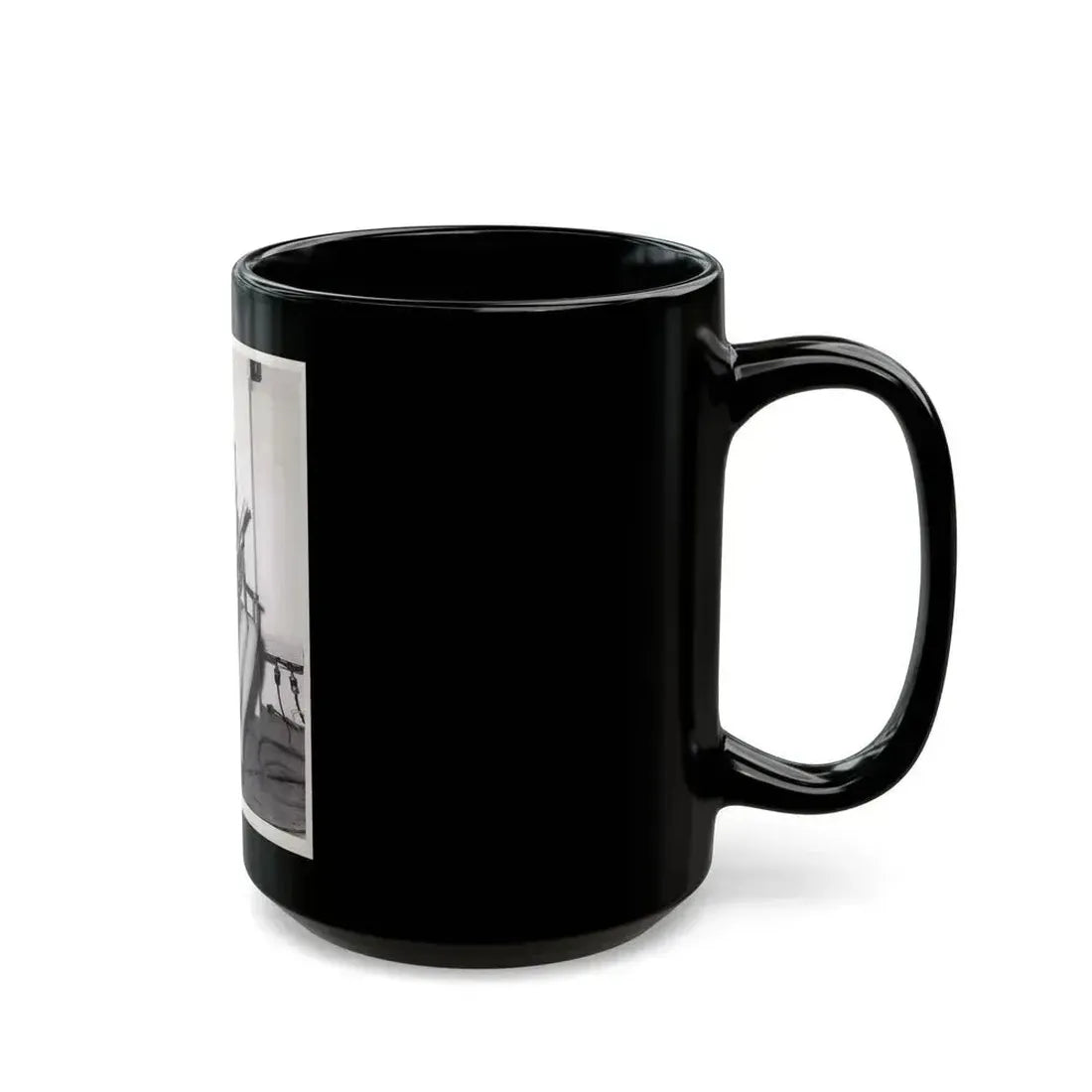 Adele Jergens #82 (Vintage Female Icon) Black Coffee Mug - Go Mug Yourself