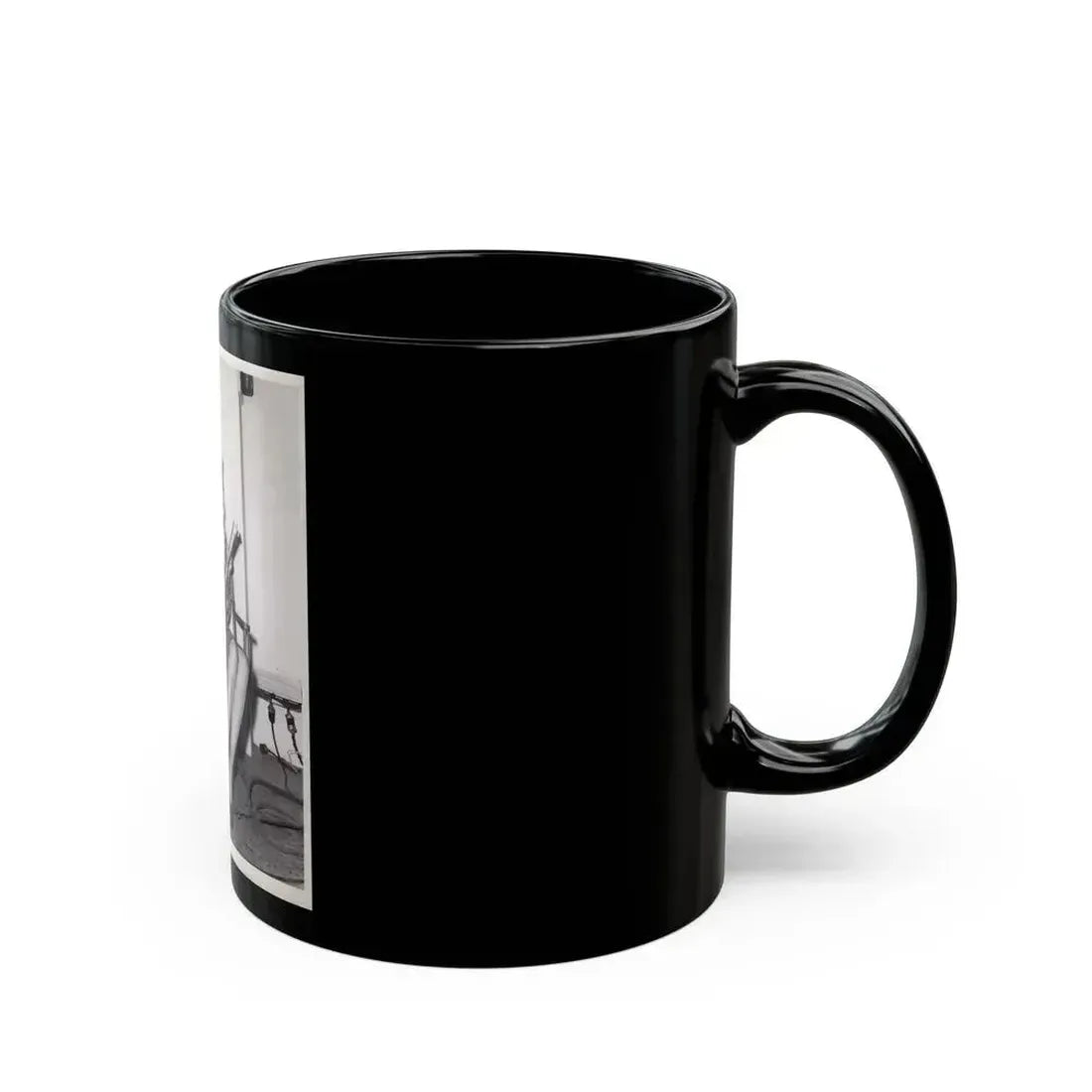 Adele Jergens #82 (Vintage Female Icon) Black Coffee Mug - Go Mug Yourself