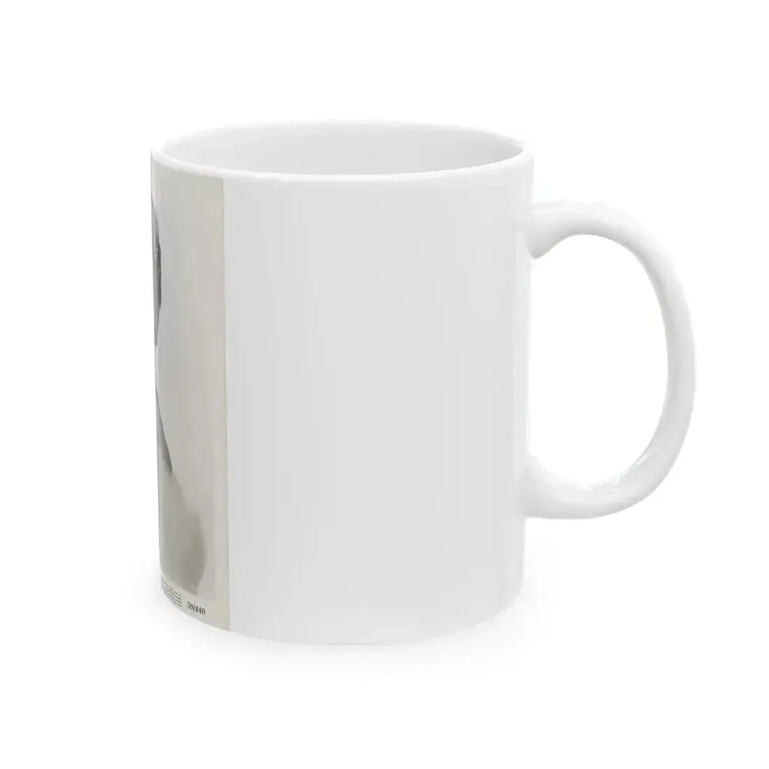 Adele Jergens #84 (Vintage Female Icon) White Coffee Mug - Go Mug Yourself