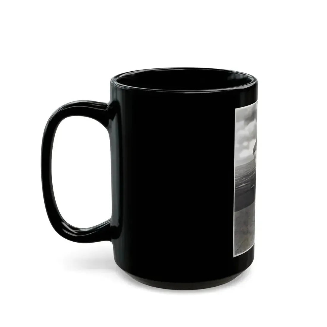 Adele Jergens #85 (Vintage Female Icon) Black Coffee Mug - Go Mug Yourself
