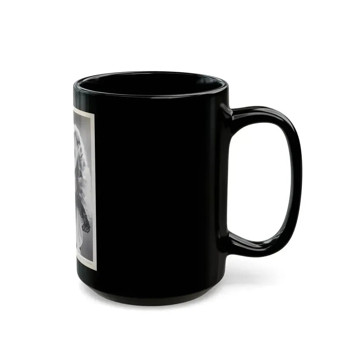 Adele Jergens #92 (Vintage Female Icon) Black Coffee Mug - Go Mug Yourself