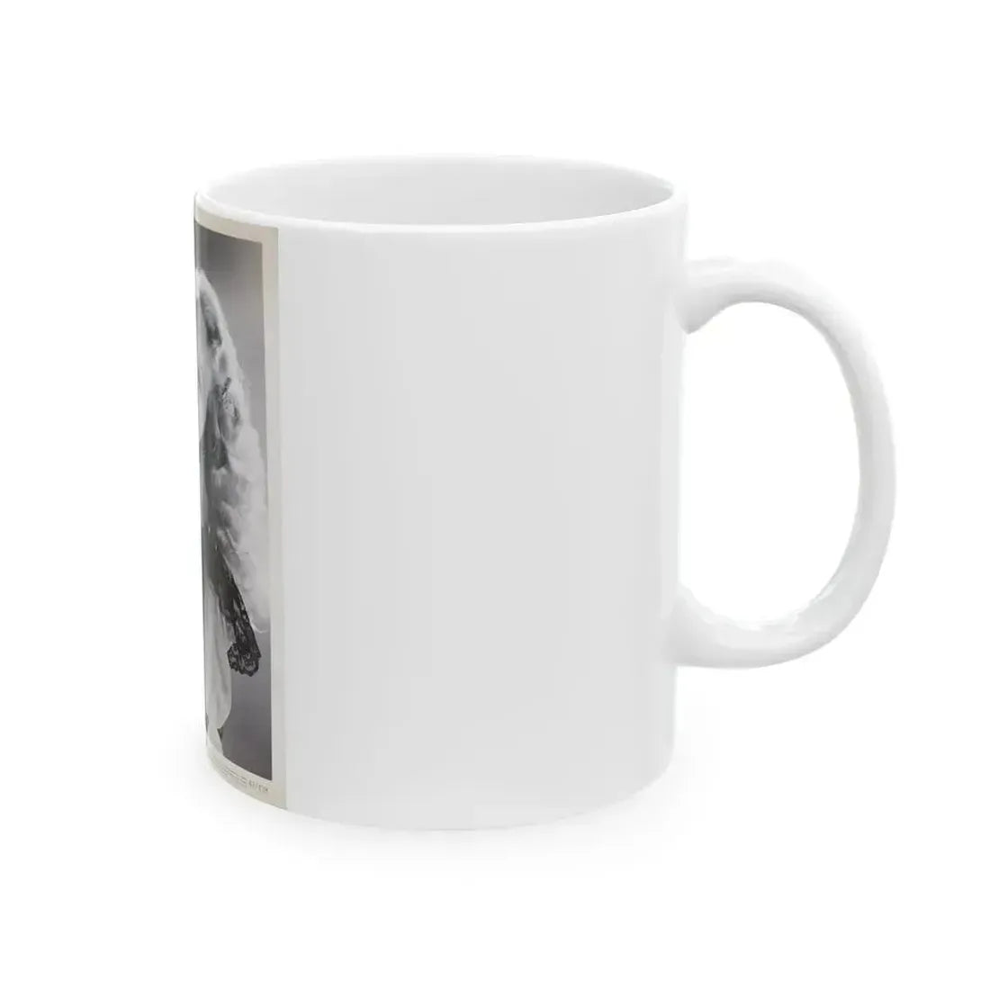 Adele Jergens #92 (Vintage Female Icon) White Coffee Mug - Go Mug Yourself