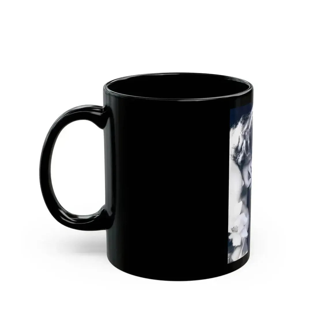 Adele Jergens #93 (Vintage Female Icon) Black Coffee Mug - Go Mug Yourself