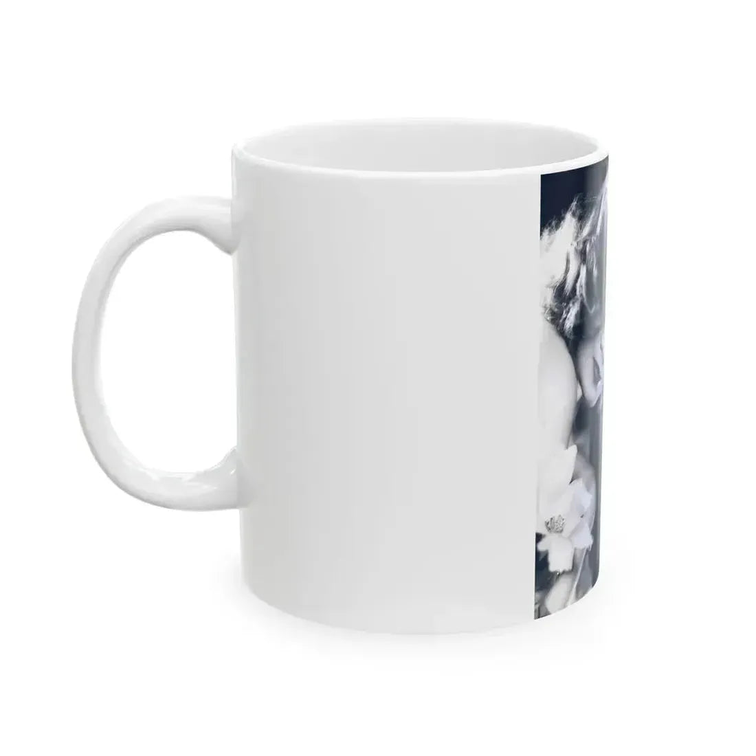 Adele Jergens #93 (Vintage Female Icon) White Coffee Mug - Go Mug Yourself