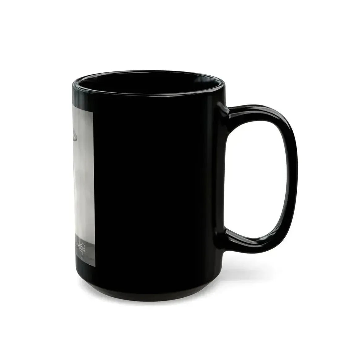 Adele Jergens #96 (Vintage Female Icon) Black Coffee Mug - Go Mug Yourself