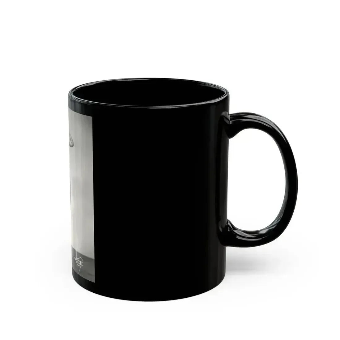 Adele Jergens #96 (Vintage Female Icon) Black Coffee Mug - Go Mug Yourself