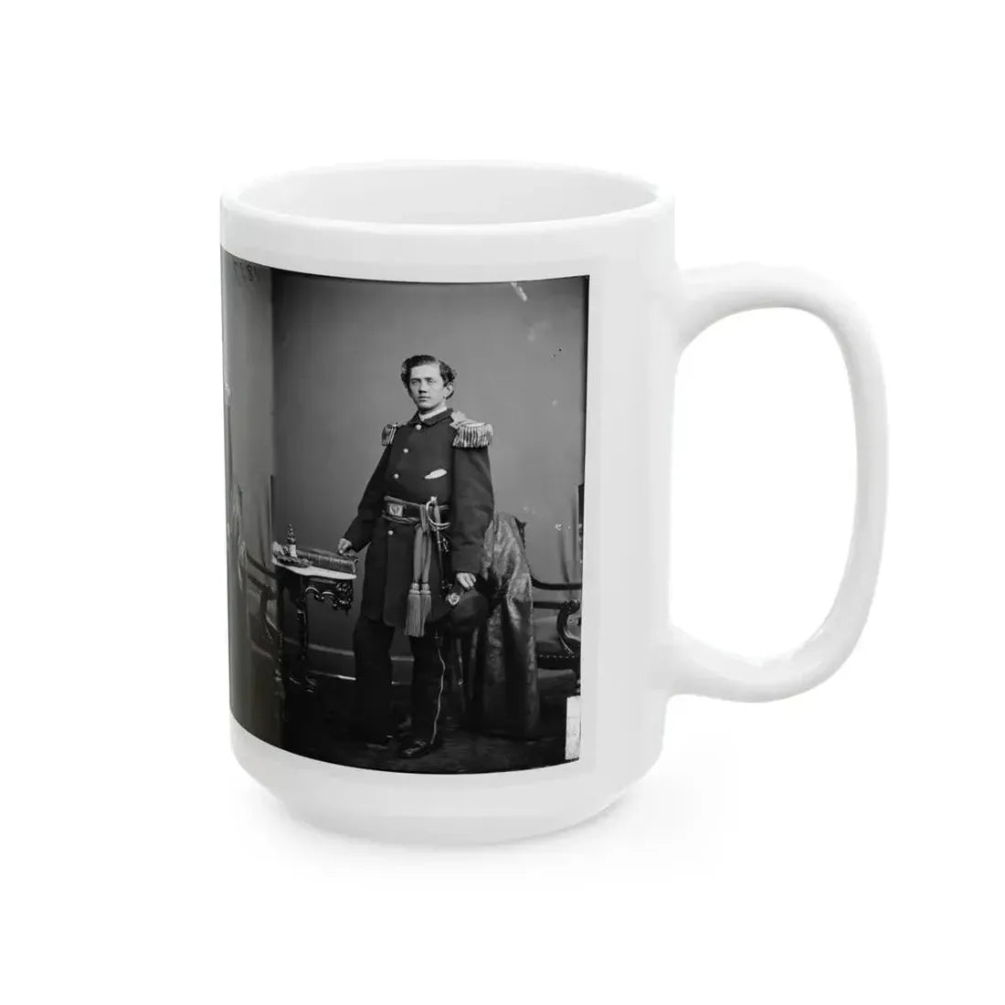 Adj. A.H. Jameson, 32nd Pa. Inf. (U.S. Civil War) White Coffee Mug - Go Mug Yourself