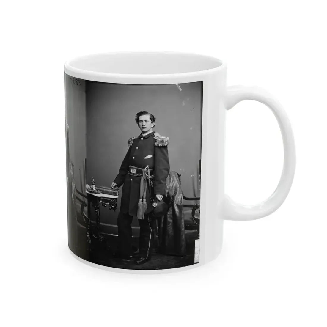 Adj. A.H. Jameson, 32nd Pa. Inf. (U.S. Civil War) White Coffee Mug - Go Mug Yourself