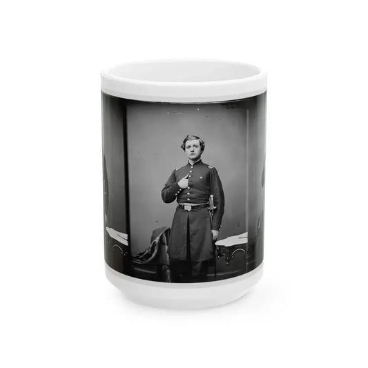 Adj. L.C. Parmalee, 2nd U.S. Sharpshooter (U.S. Civil War) White Coffee Mug 15oz - Go Mug Yourself