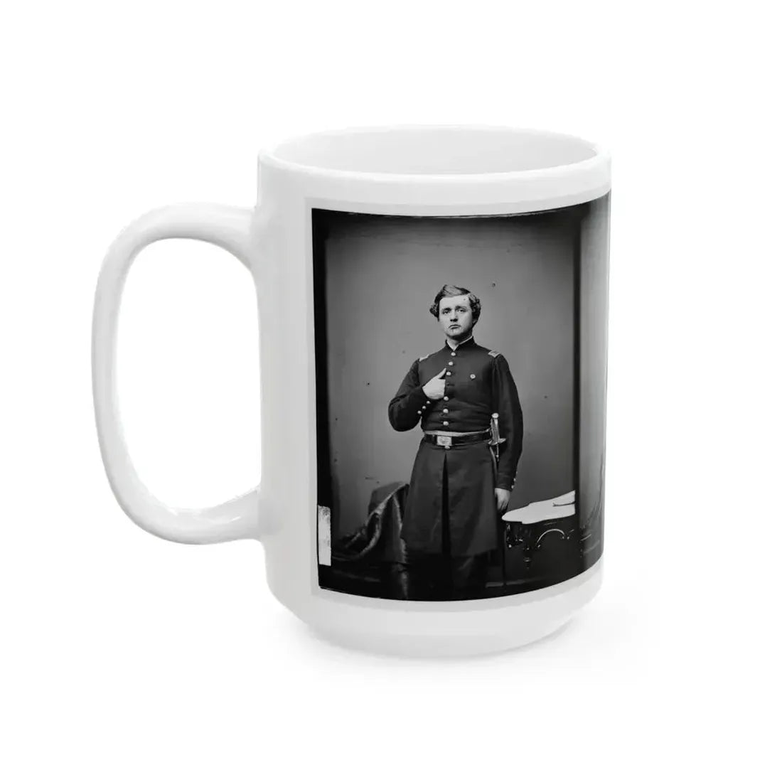 Adj. L.C. Parmalee, 2nd U.S. Sharpshooter (U.S. Civil War) White Coffee Mug - Go Mug Yourself