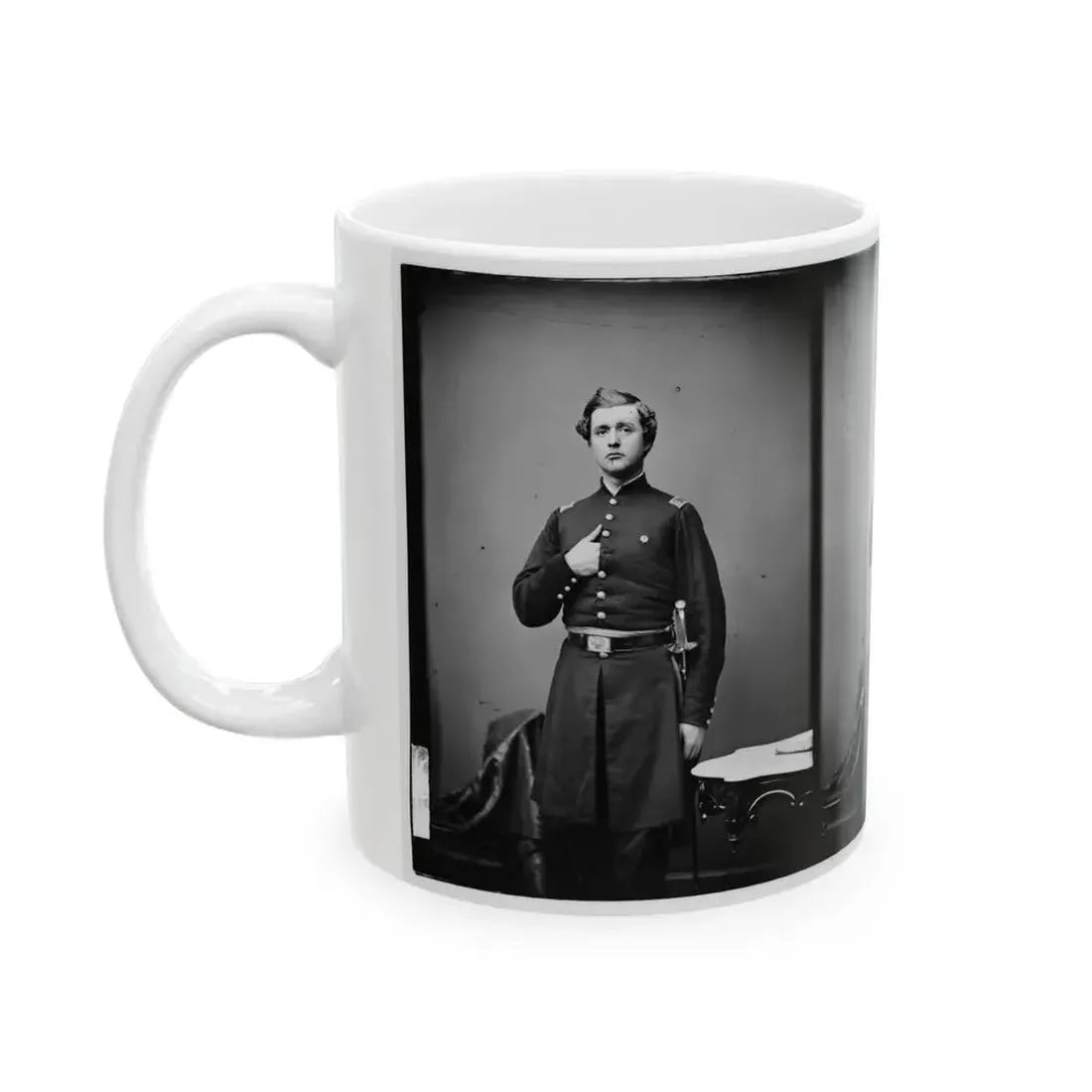 Adj. L.C. Parmalee, 2nd U.S. Sharpshooter (U.S. Civil War) White Coffee Mug - Go Mug Yourself