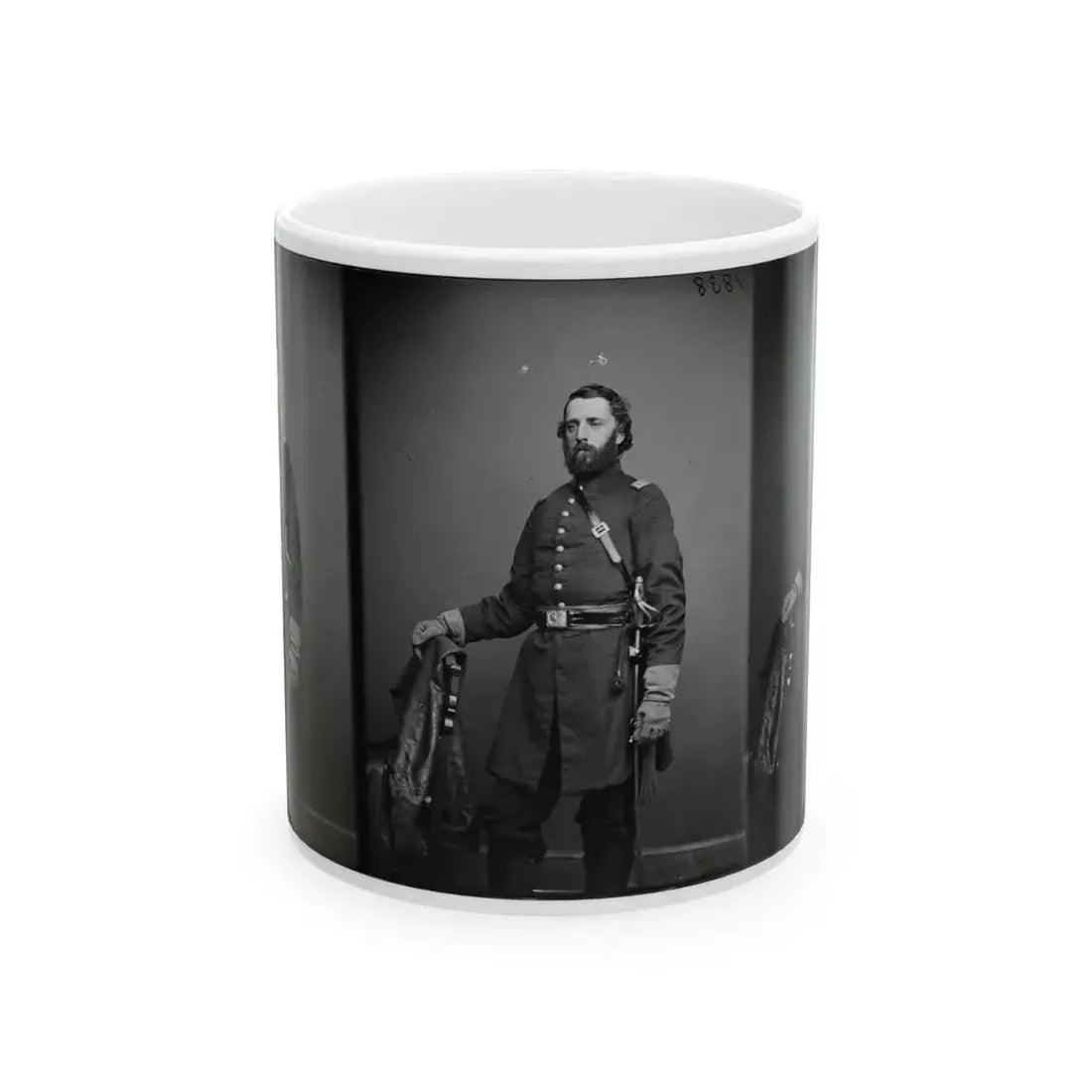 Adjt C.O. Dodd 5th N.H. (U.S. Civil War) White Coffee Mug 11oz - Go Mug Yourself