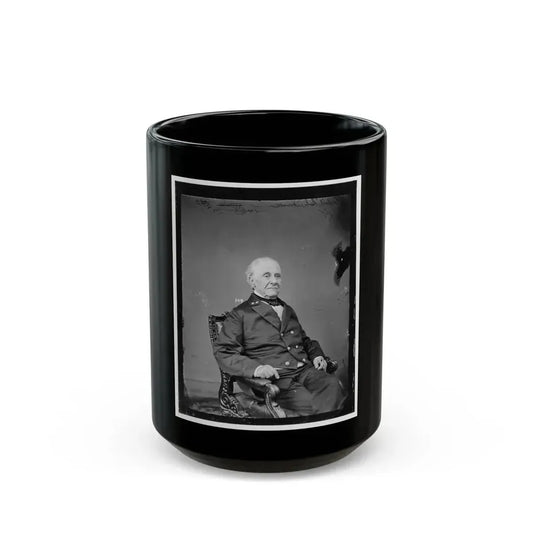 Adm. Shubrick, U.S.N. (U.S. Civil War) Black Coffee Mug 15oz - Go Mug Yourself