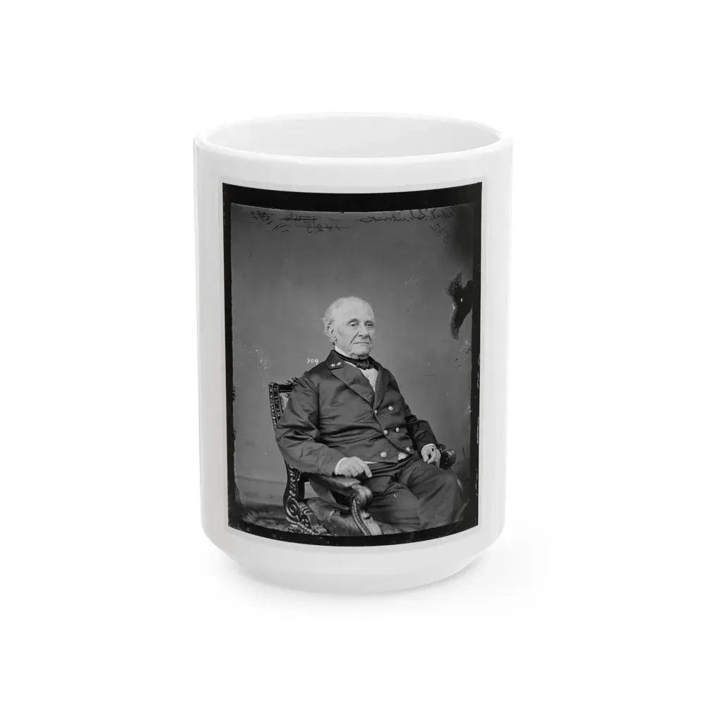 Adm. Shubrick, U.S.N. (U.S. Civil War) White Coffee Mug 15oz - Go Mug Yourself