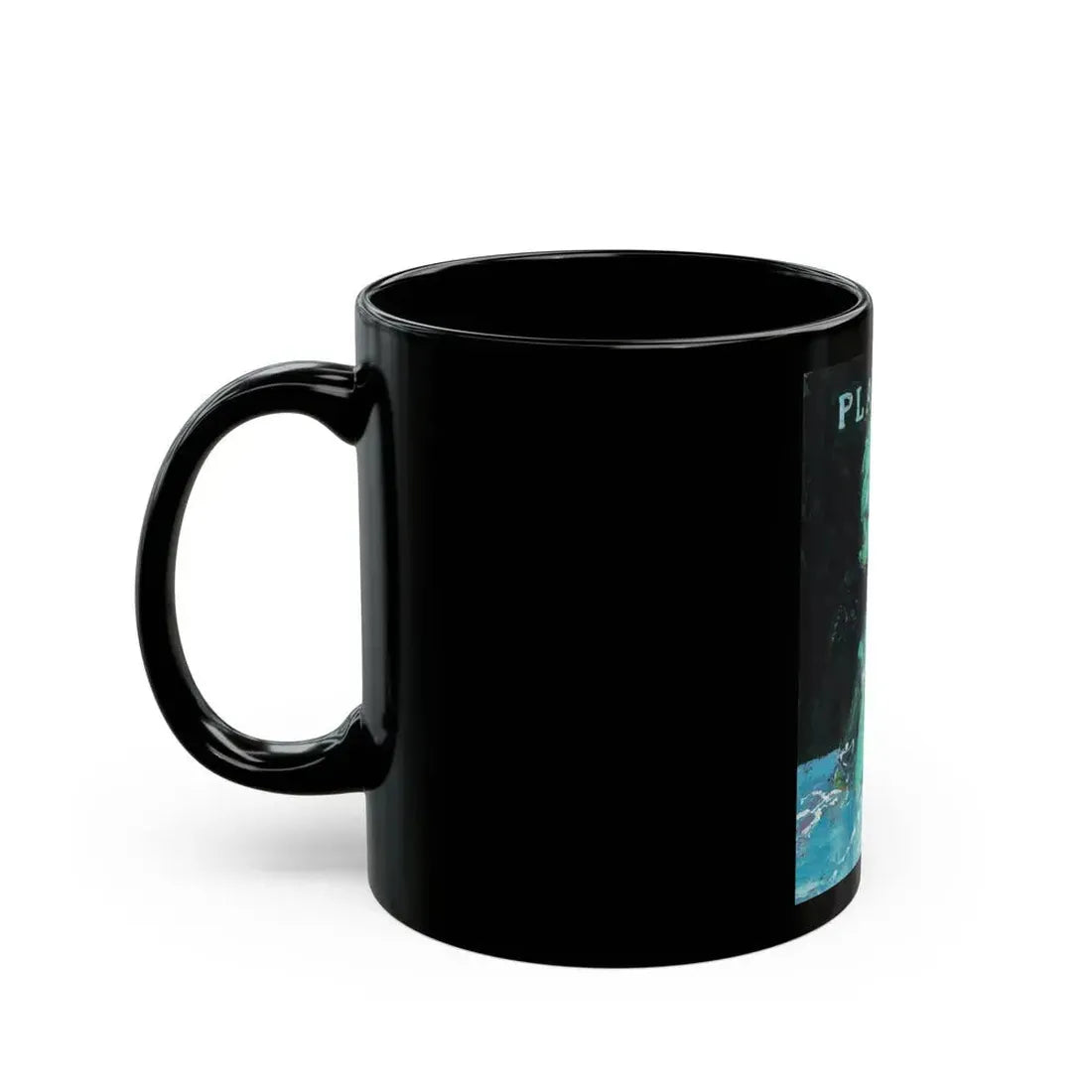 Admiring the View, Playboy, 1965 - Black Coffee Mug - Go Mug Yourself