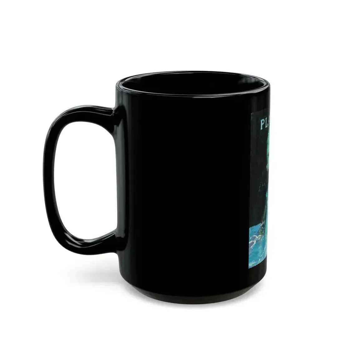 Admiring the View, Playboy, 1965 - Black Coffee Mug - Go Mug Yourself