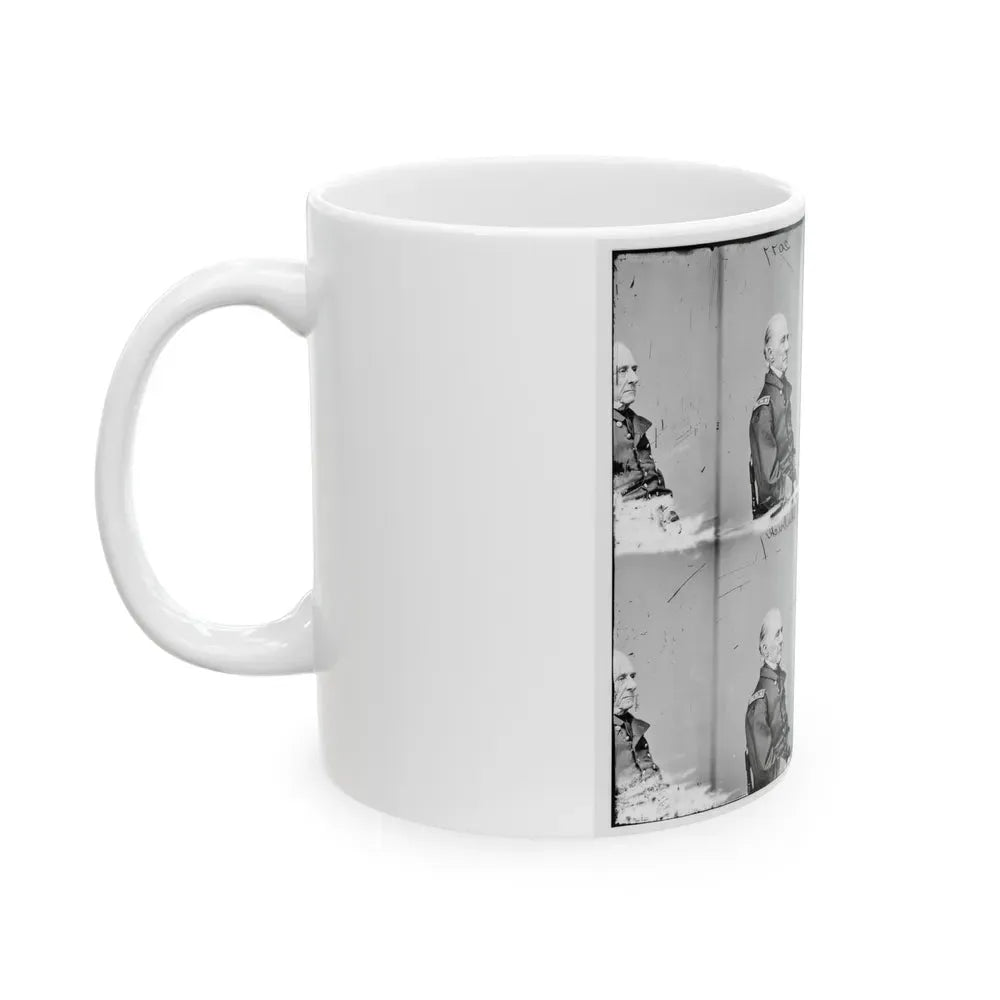 Adml. Shubrick, U.S.N. (U.S. Civil War) White Coffee Mug - Go Mug Yourself