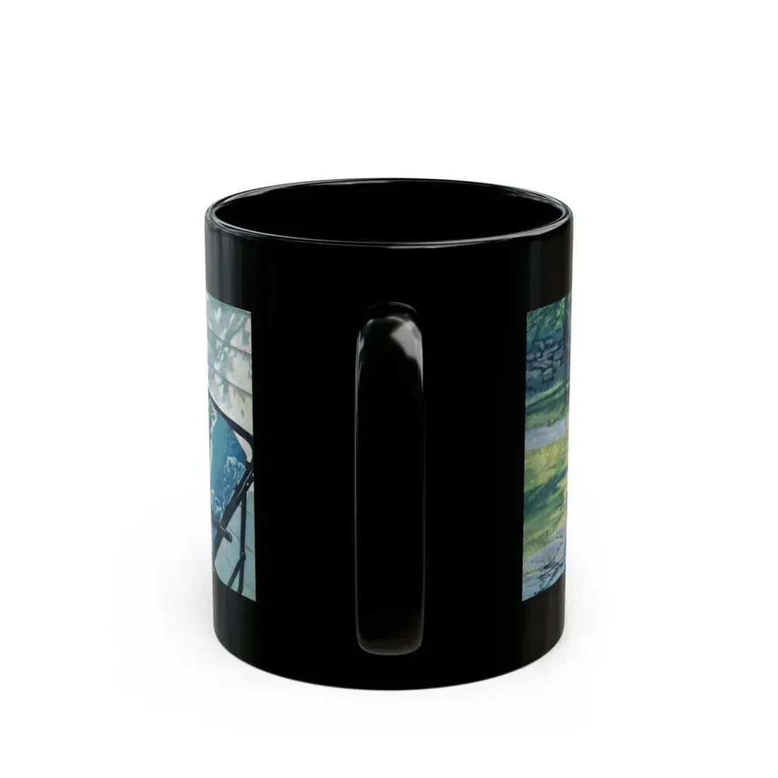 Adolescent Afternoon, The Saturday Evening Post, January 31, 1959 - Black Coffee Mug - Go Mug Yourself