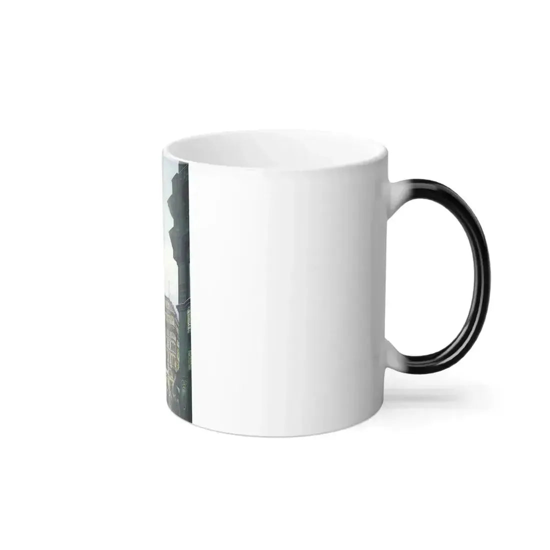 Adolf Hitler (1889-1945) St Stephen's Cathedral in Vienna - Watercolor on paper 1910 - Color Changing Mug 11oz - Go Mug Yourself