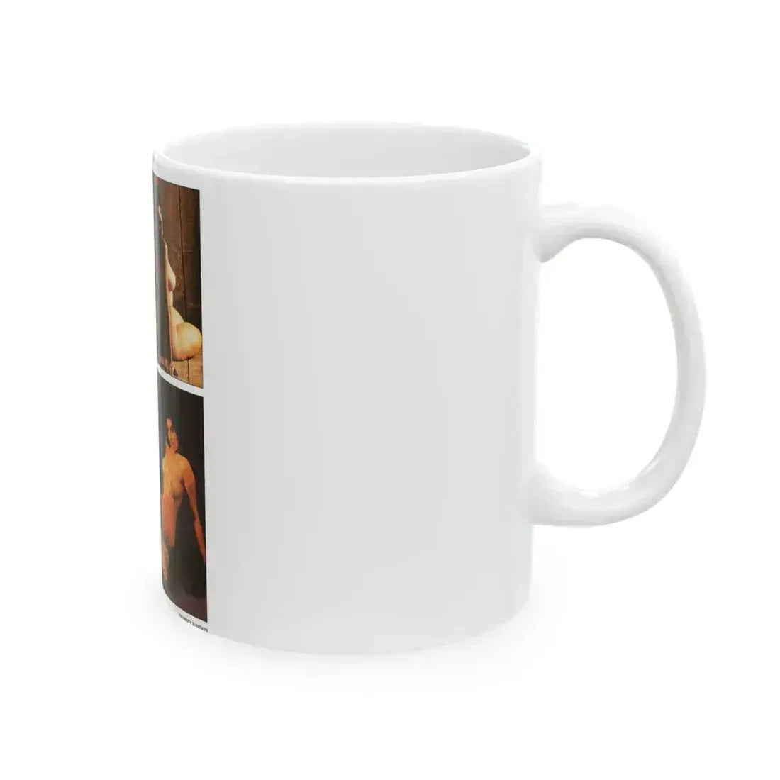 Adrienne Barbeau #01 - Nude Pictorial (Vintage Female Icon) White Coffee Mug - Go Mug Yourself